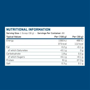 Beef XP Nutritional Information